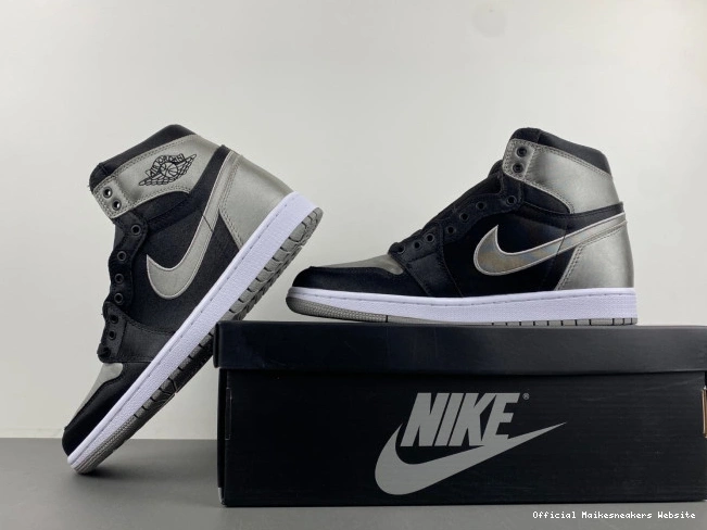 Official Maikesneakers Satin Shadow High WMNS Air Jordan OG 1 FD4810-010 0727